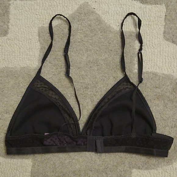 Satin and lace bralette - Picture 3 of 5